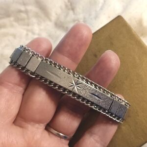Carolina Herrera Silver Tone Bracelet